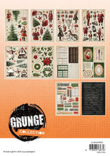 Load image into Gallery viewer, Studio Light Designer Paper Pad Paper Christmas Elements Grunge Collection 20 Sheets
