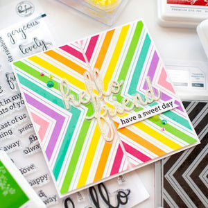 Pinkfresh Studio Stamp Nested Diamond (PFCR1120)