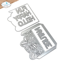 Load image into Gallery viewer, Elizabeth Craft Designs Planner Essentials Pocket with Flowers Die Set  (2278)

