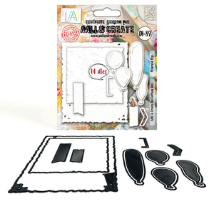 AALL and Create - Die-Cutting Die Set - Polaroid Pop (AALL-DI-089)