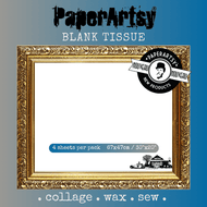 PaperArtsy  Printed Tissue Blank Collage Paper (PT10)