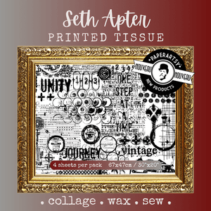 PaperArtsy Seth Apter Printed Tissue Collage Paper (PT06)