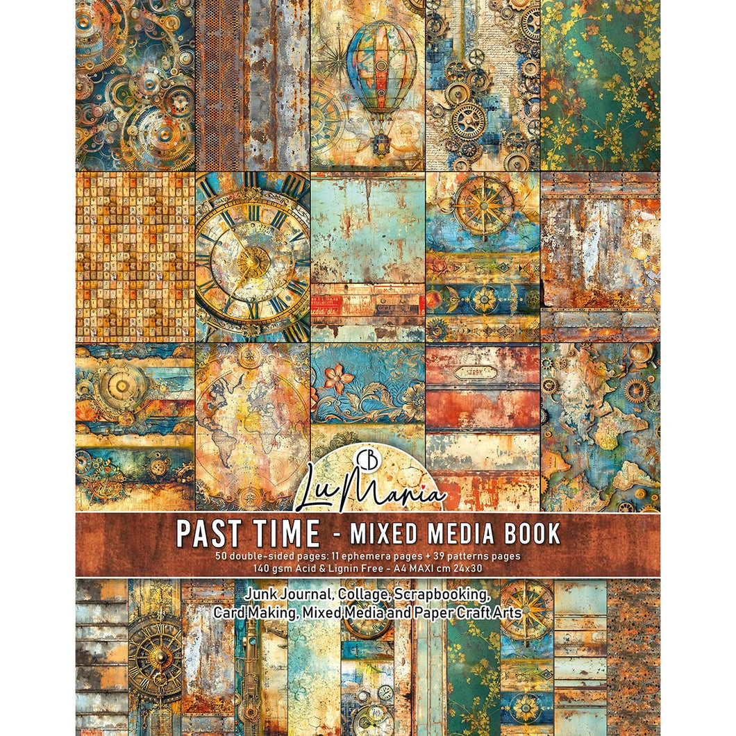 Ciao Bella Mixed Media Book Past Time A4 Maxi (MA004)