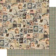 Authentique Purebred Collection 12x12 Scrapbook Paper Purebred Six (PUR006)