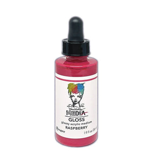 Dina Wakley MEdia Gloss Raspberry, 2oz- MDO86987