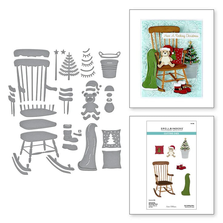 Spellbinders Christmas Rocking Chair