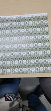 Load image into Gallery viewer, Little Yellow Bicycle Green Tapestry 12x12 paper
