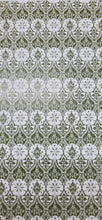 Load image into Gallery viewer, Little Yellow Bicycle Green Tapestry 12x12 paper
