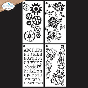 Elizabeth Craft Designs In the Garden Collection Stencils 8 (S057)