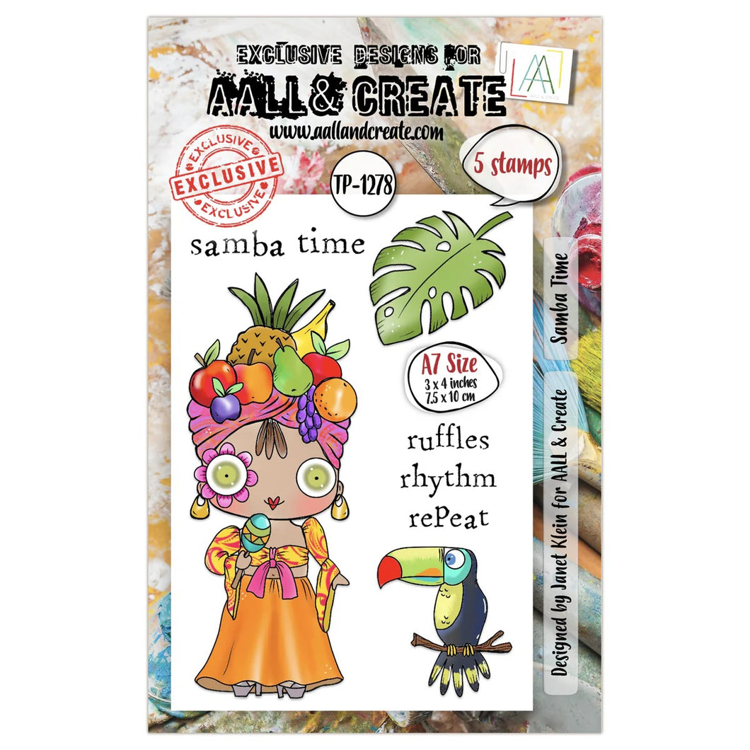 AALL and Create A7 Stamp Set - Samba Time (TP-1278)