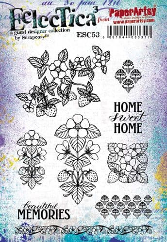 PaperArtsy Stamp Set designed by Scrapcosy (ESC53)
