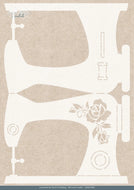 Find it Trading Sewing Machine Stencil (CDEST066)