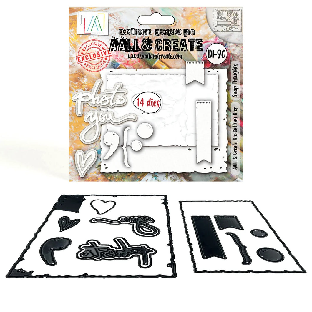 AALL and Create - Die-Cutting Die Set - Snap Thoughts (AALL-DI-090)