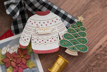 Load image into Gallery viewer, Spellbinders Paper Arts Cutting Dies Stitched Christmas Sweater (S7-237)
