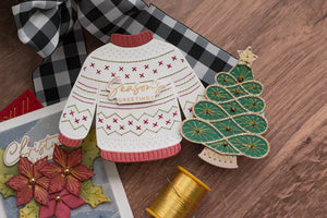 Spellbinders Paper Arts Cutting Dies Stitched Christmas Sweater (S7-237)