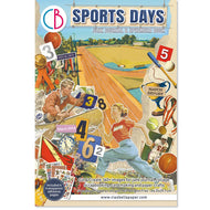 Ciao Bella Sports Days Junk Journal & Ephemera Book A4 32/Pkg (CBB024)