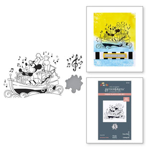 Simple Stories & Spellbinders Steamboat Willie  Betterpress plates