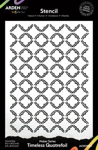 Arden Creative Studio - Maker Series Timeless Quatrefoil Stencil (ACSST0001)