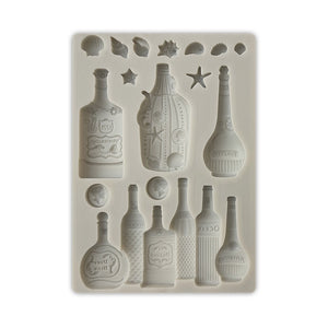 Stamperia Songs of the Sea Collection Silicone Mould Bottles (KACM21)