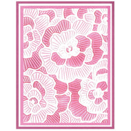Sizzix 3-D Textured Impressions Embossing Folder - Cosmopolitan, Sunday in the Park (666747)