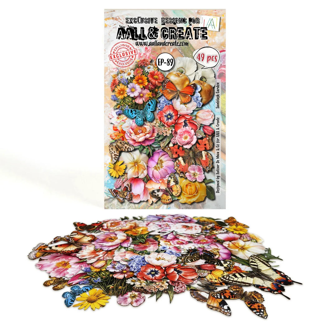 AALL & Create Ephemera Die Cuts - Sunblush Garden (EP-089)