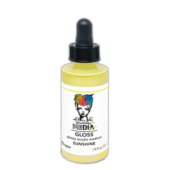 Dina Wakley Media Gloss Sunshine 2oz (MDO89322)