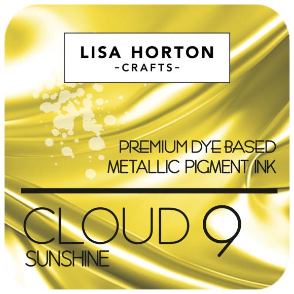 Lisa Horton Crafts Cloud 9 Metallic Pigment Ink Sunshine (LHCIP216)