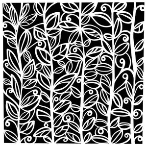 The Crafter's Workshop 12x12 Stencil Leafy Vines (CW1061)