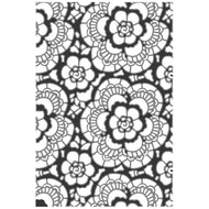 Sizzix Multi Level Textured Impressions Embossing Folder - Vault Lace by Tim Holtz (666865)