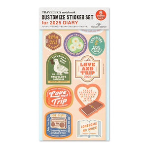 Traveler's Company 2025 Diary Sticker Set (84808-006)