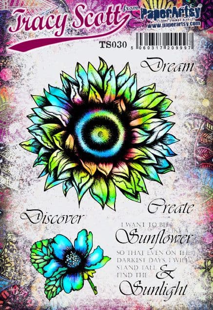 PaperArtsy Rubber Stamp Set  designed by Tracy Scott (TS030)