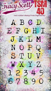 Paperartsy Tracy Scott Mini Stamp (TSM40)