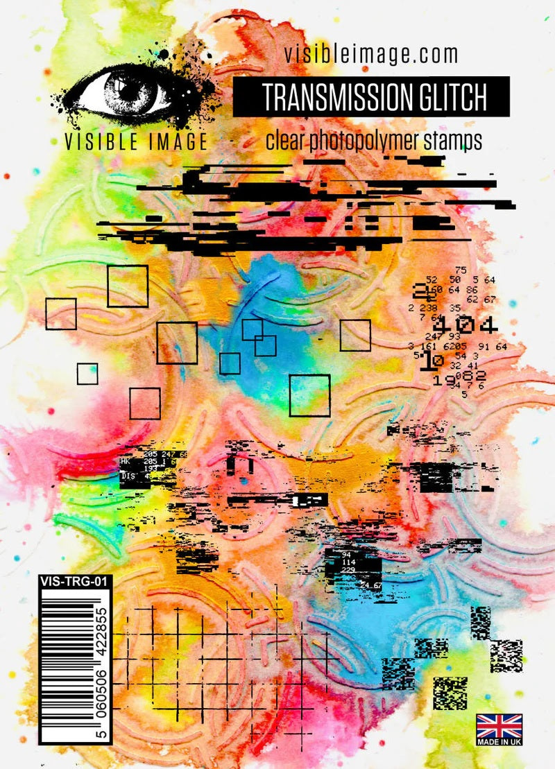Visible Image - Transmission Glitch Stamp Set (VIS-TRG-01)