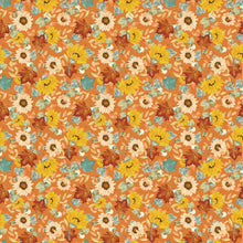 Load image into Gallery viewer, Reminisce Autumn Vibes Collection 12x12 Scrapbook Paper Autumn Flowers (VIB-003)
