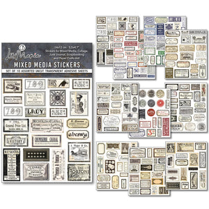 Ciao Bella Sticker Set 10/Pkg Vintage Scripts