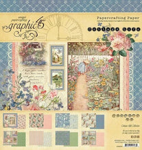 Load image into Gallery viewer, Graphic 45 Papercrafting Paper 8" x 8" Paper Pad - Cottage Life (4502396)
