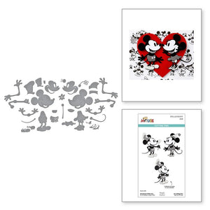 Spellbinders - Steamboat Willie Duo Etched Dies