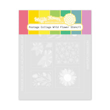 Load image into Gallery viewer, Waffle Flower Postage Wildflower Stencil (421693)
