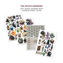 Load image into Gallery viewer, Ciao Bella The Witch's Grimoire Junk Journal &amp; Ephemera Book A4 32/Pkg (CBB029)
