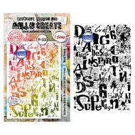 AALL & CREATE A6 Stamp Set Word Frenzy (TP-1330)