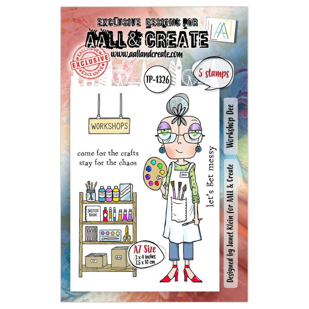 AALL and Create A7 Stamp Set - Workshop Dee (TP-1326)