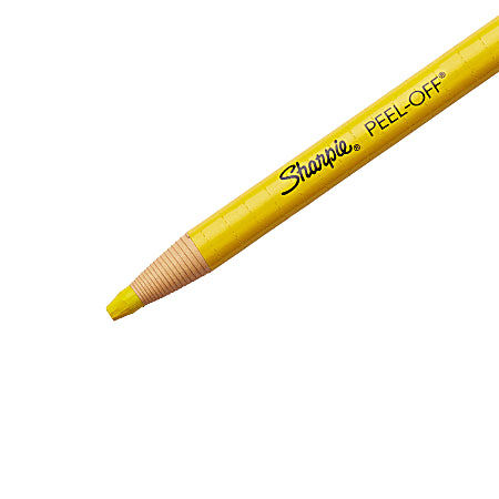 Sharpie Peel-Off China Marker Yellow (02083)