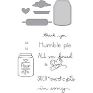 Spellbinders Dies and Stamps Flour Power SDS-124