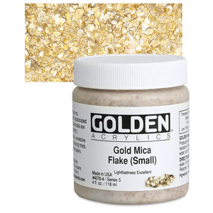 Golden Acrylics Gold Mica Flake (Small)
