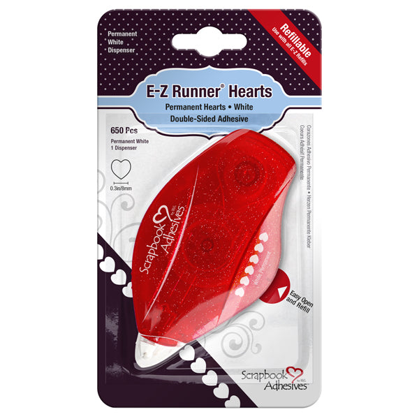 Scrapbook Adhesives E-Z Runner Hearts (01241)