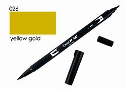 Tombow ABT Dual Brush Pens - Yellow Gold (ABT-026)