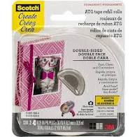 Scotch ATG Tape Refill Rolls - Permanent - Double-Sided - 085-RAF