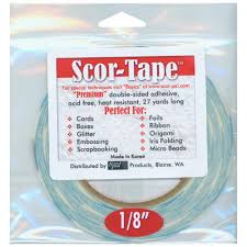 Scor-Tape 1/8" Roll - 27 Yards