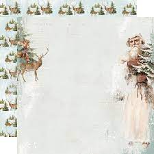 Simple Stories Country Christmas Collection 12x12 Scrapbook Paper Joyous Noel (11307)
