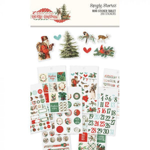 Simple Stories Country Christmas Mini Sticker Tablet (11323)
